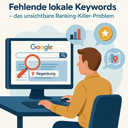 Häufige SEO-Probleme - Fehlende lokale Keywords