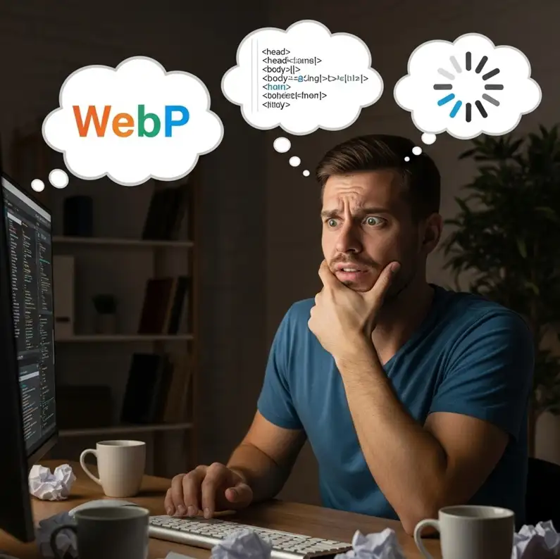 Thema: Langsame Websites in Regensburg  - Technische Fehler - Unoptimierte Bilder & Code