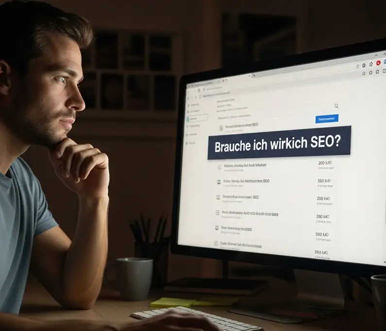 SEO Agentur - Thema: Ich brauche kein SEO - Missverständnis
