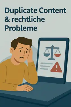 typische SEO-Fehler in Regensburg - Duplicate Content & rechtliche Probleme