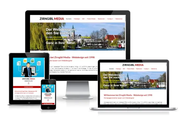 Homepage erstellen lassen vom Webdesigner in Ihrer Nähe