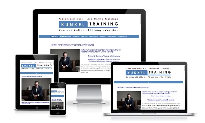 Responsives Webdesign - Ihre Webseite optimal auf allen Endgeräten​
